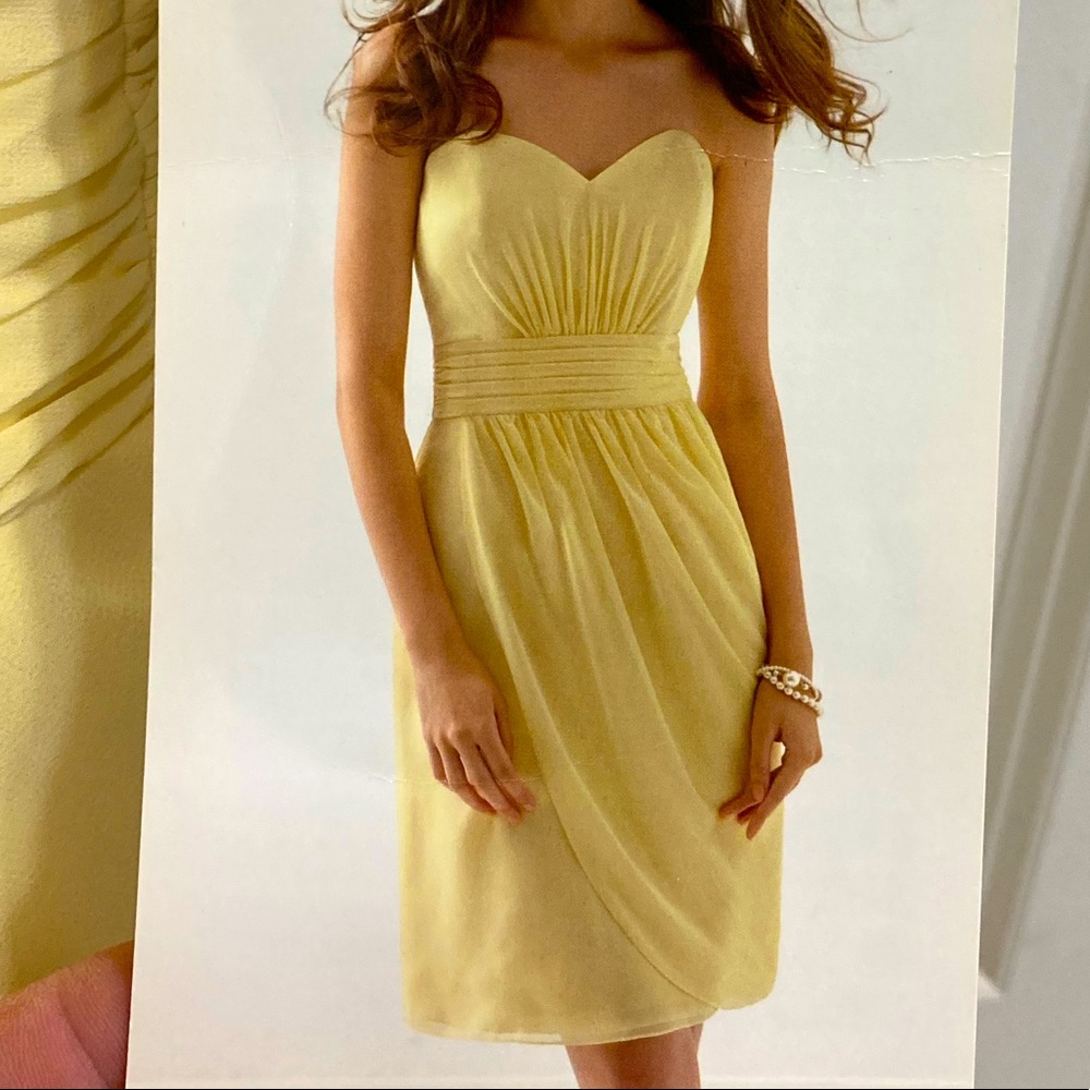 NWT flowy yellow dress